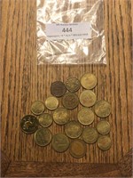 (19) Assorted Vintage Game Tokens