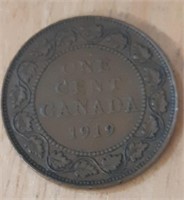 1919 Canadian Large Penny