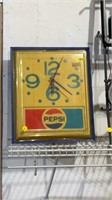 Pepsi clock