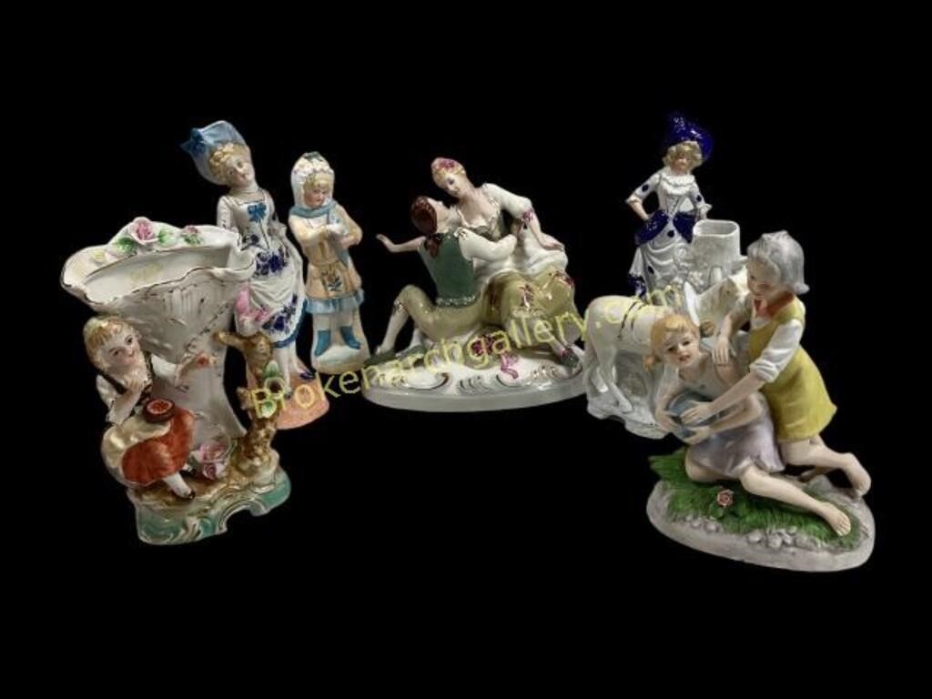 Seven Assorted Figurines