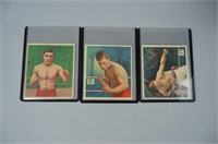 3pc Hassan Boxing Tobbaco Cards