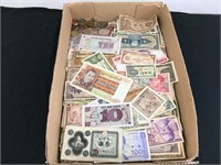 Big Flat of Foreign Currency