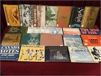 27 Vintage Library History Folders