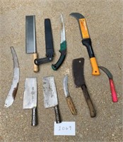 Cleavers, Small Old Hickory Skinner Knife & More