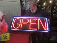 LIGHT UP OPEN SIGN-PICK UP ONLY