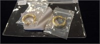 Shownii Gold Plated Hoop Earrings