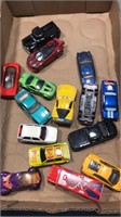 14 assorted cars,bus,pickups