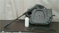 Pressure Washer Caddy With Nozzle & Soap Dispenser