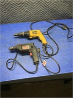 DeWalt drywall drill, Skil 3/8 Dr. drill owner