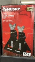Husky 3 Ton Jack Stand Set