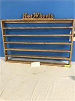 HOT WHEELS HAND MADE SHELF-