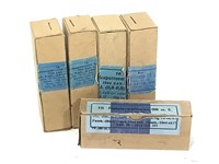 5 Original Boxes German Luger Ammunition