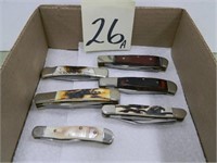 (6) Parker Edwards Pocketknives