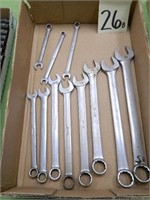 (11) Snap-On Open End Box End Wrenches