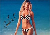 Autograph COA Candice Swanepoel Photo