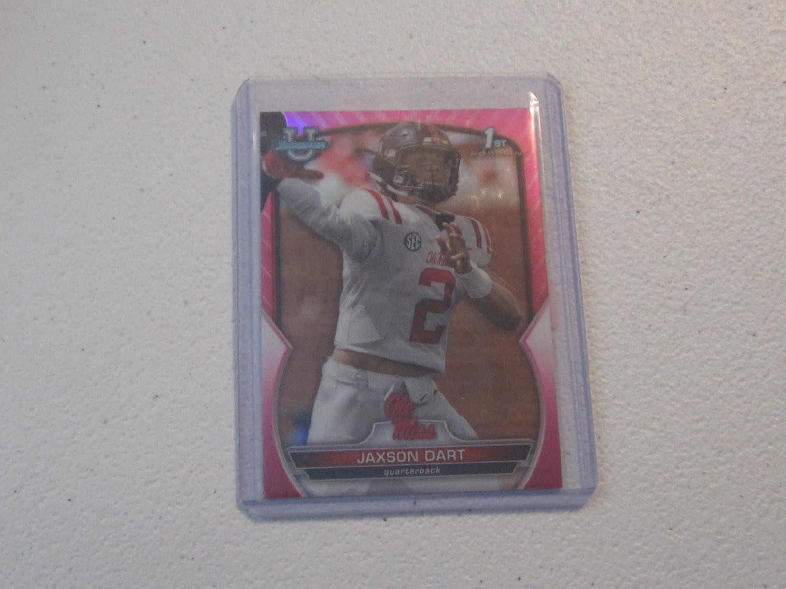 2022 BOWMAN U CHROME JAXSON DART PINK