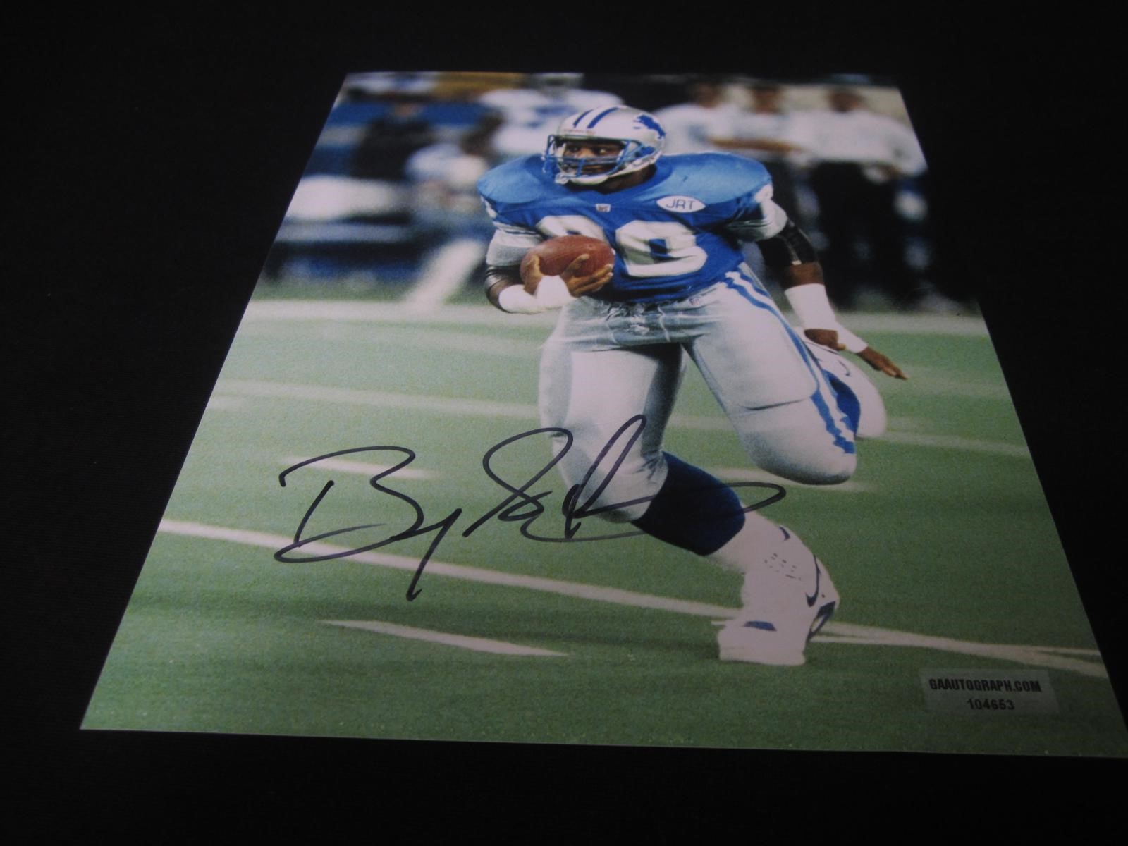 Barry Sanders Signed 8x10 Photo GAA COA