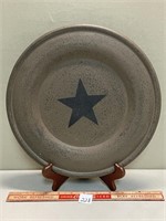 ART DECO STAR PAINTED WALL HANGING