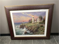 Signed And Numbered Thomas Kinkade Lithograph