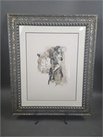 Signed And Numbered Abraham Rattner Lithograph