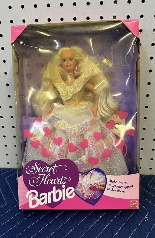 1995 SECRET HEARTS BARBIE 7902 MATTEL