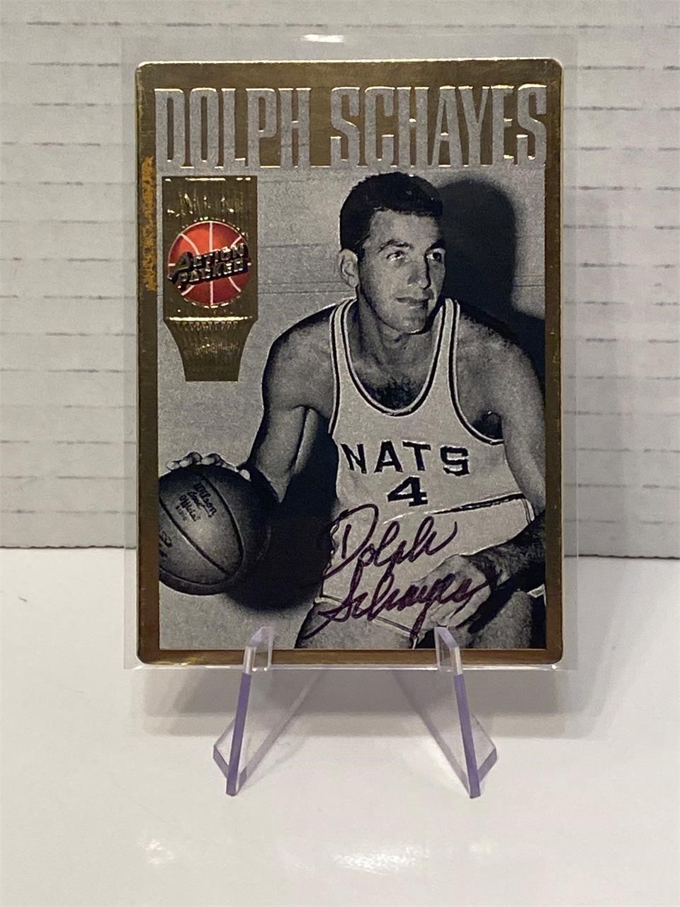 Dolph Schaves Autographed Card