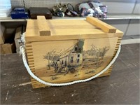 DECORATIVE WOOD BOX