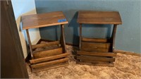 End tables 18”x11”x 24”