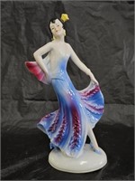 Germany Art Deco Flapper Girl Porcelain Figurine
