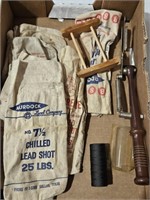 SHOT SHELL BAGS & VINTAGE TARGET THROWER