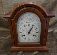 Parliament Wooden Mantel Clock with Key