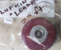 Vintage Lufkin Leader 25 Foot Tape Measure