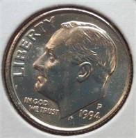 Uncirculated 1994 p. Roosevelt dime