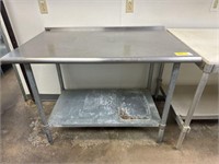Duke Stainless Steel 4ft Prep Table