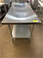 6 FT Regency Stainless Steel Prep Table