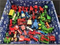 Lot of 1/64th Tractors and Implements
