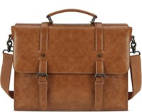 LEATHER MESSENGER BAG FOR MEN 15.6 INCH