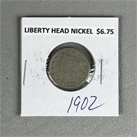 1902 Liberty Head Nickel Coin