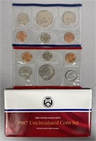 1987 U.S. Uncirculated Mint Coin Set