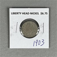 1903 Liberty Head Nickel Coin