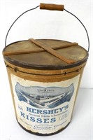 Hershey's 25 lb Cardboard Bucket with handle