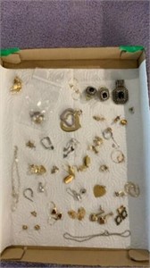 Assortment of Jewelry 
Everything in Box