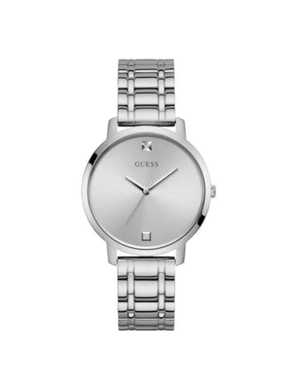 GUESS Women's Analog Watch with Silver-Tone