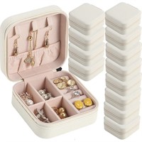 Travel Jewelry Case Bridesmaid Gifts Box,12 Pack