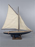 Model Ship - 31" Tall On Stand