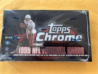 1999 NFL  Chrome Sealed Box