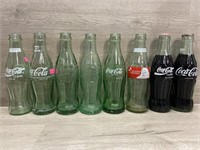 (8) 6oz Coca Cola Bottles - Some From Olympics,