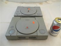 2 Consoles Playstation Sony sans fils ni manettes