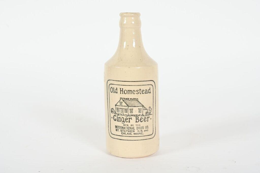 OLD HOMESTEAD GINGER BEER BOTTLE