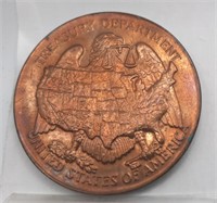 USA San Francisco Mint 1874-1937 Treasury Medal
